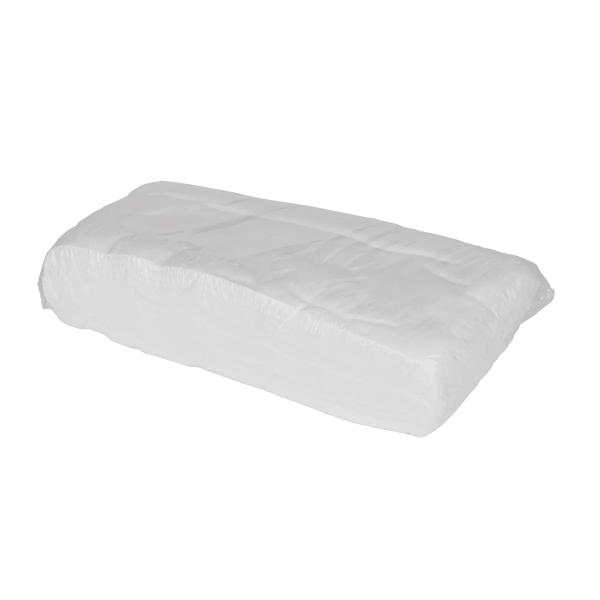 Полотенце Бюджет из спанлейса, 35х70 см, Белый, 50 шт/упк