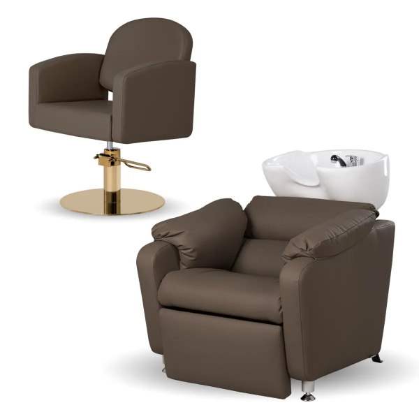 Парикмахерский комплект Амелия (кресло+мойка)