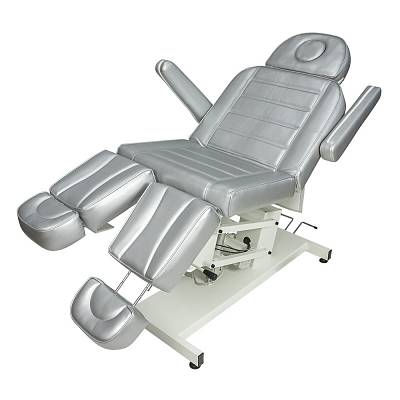 Педикюрное кресло МД-834, 1 мотор, серебристый: вид 11