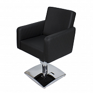 Распродажа Парикмахерское кресло МД-165, термостежка черный матовый