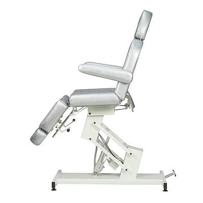 Педикюрное кресло МД-834, 1 мотор, серебристый: вид 3