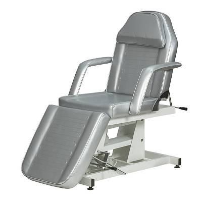 Косметологическое кресло МД-831, 1 мотор, серебристый: вид 3
